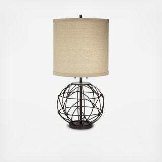 Alloy Globe Table Lamp