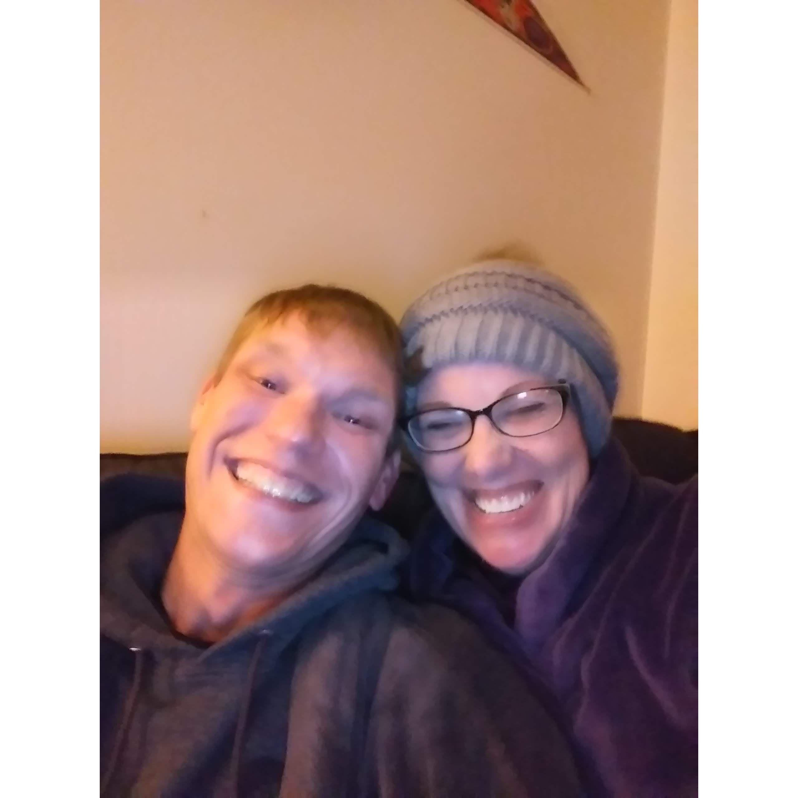 Cold day snuggles