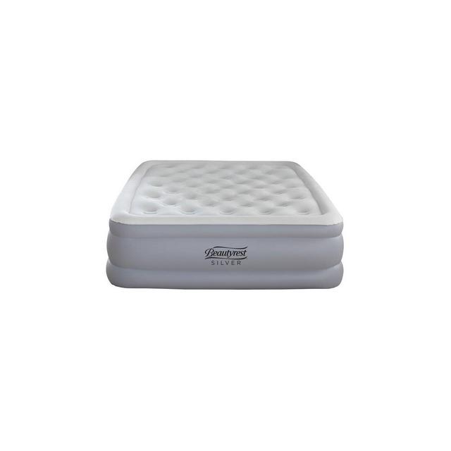 Simmons Beautyrest Silver EverFirm 18" Queen Air Mattress with Built in Pump - Silver