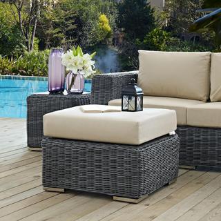 Summon Outdoor Sunbrella Ottoman