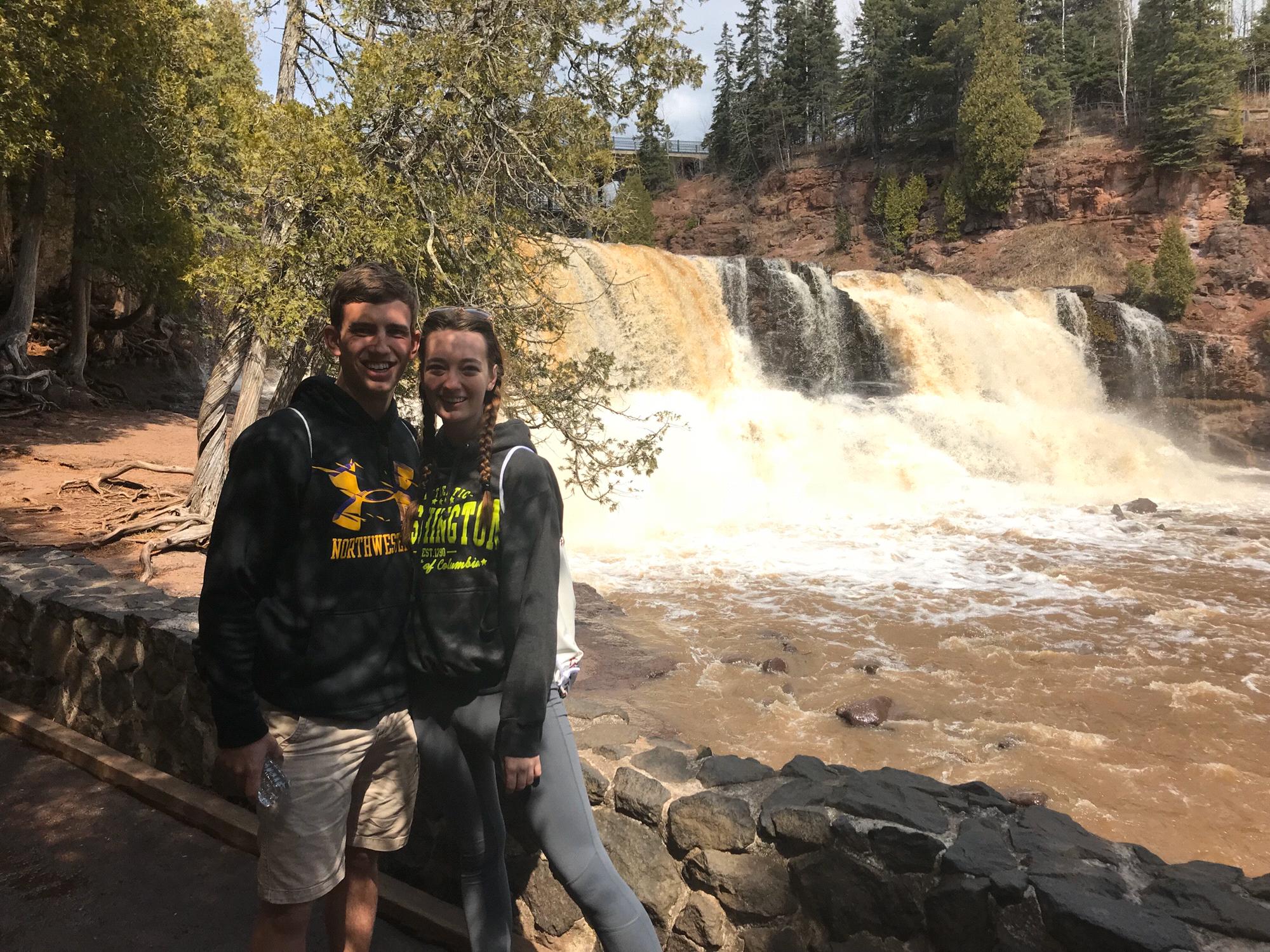 Gooseberry Falls! This is from the very first date!