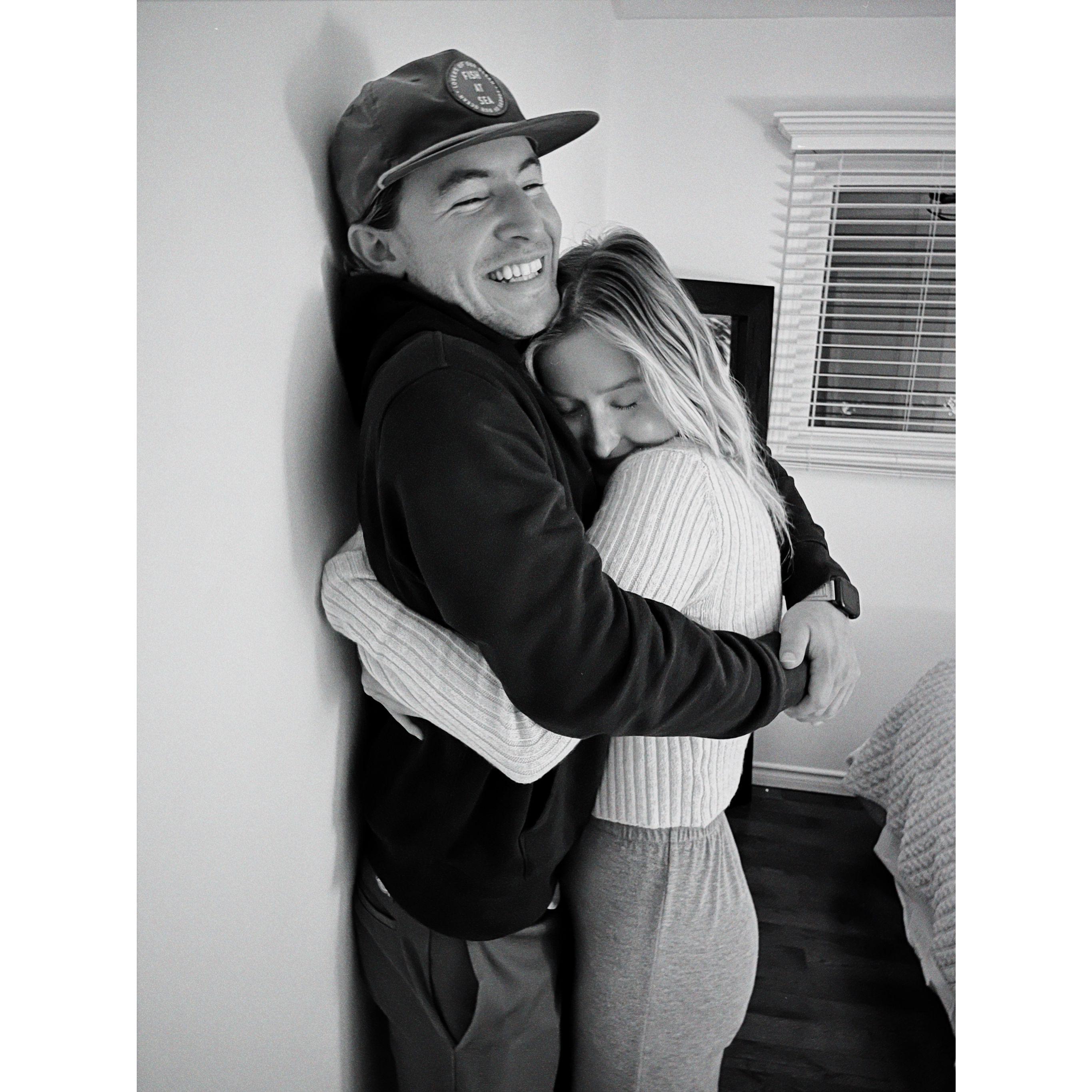 Surprise visit to Canada!