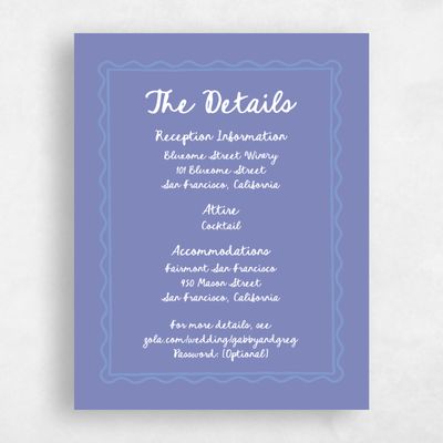 Dark Lavender, Purple Wedding Enclosure - Nyssa