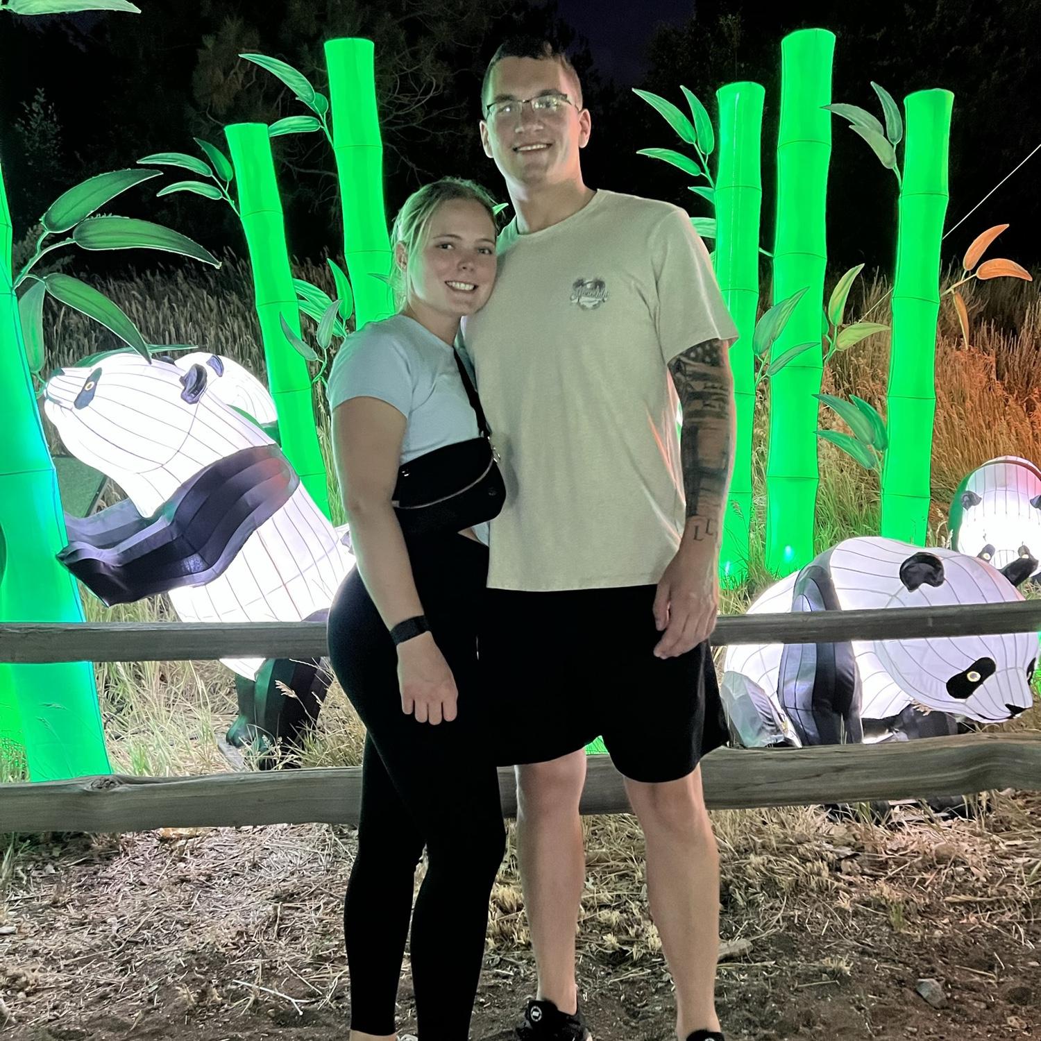 One of our first dates