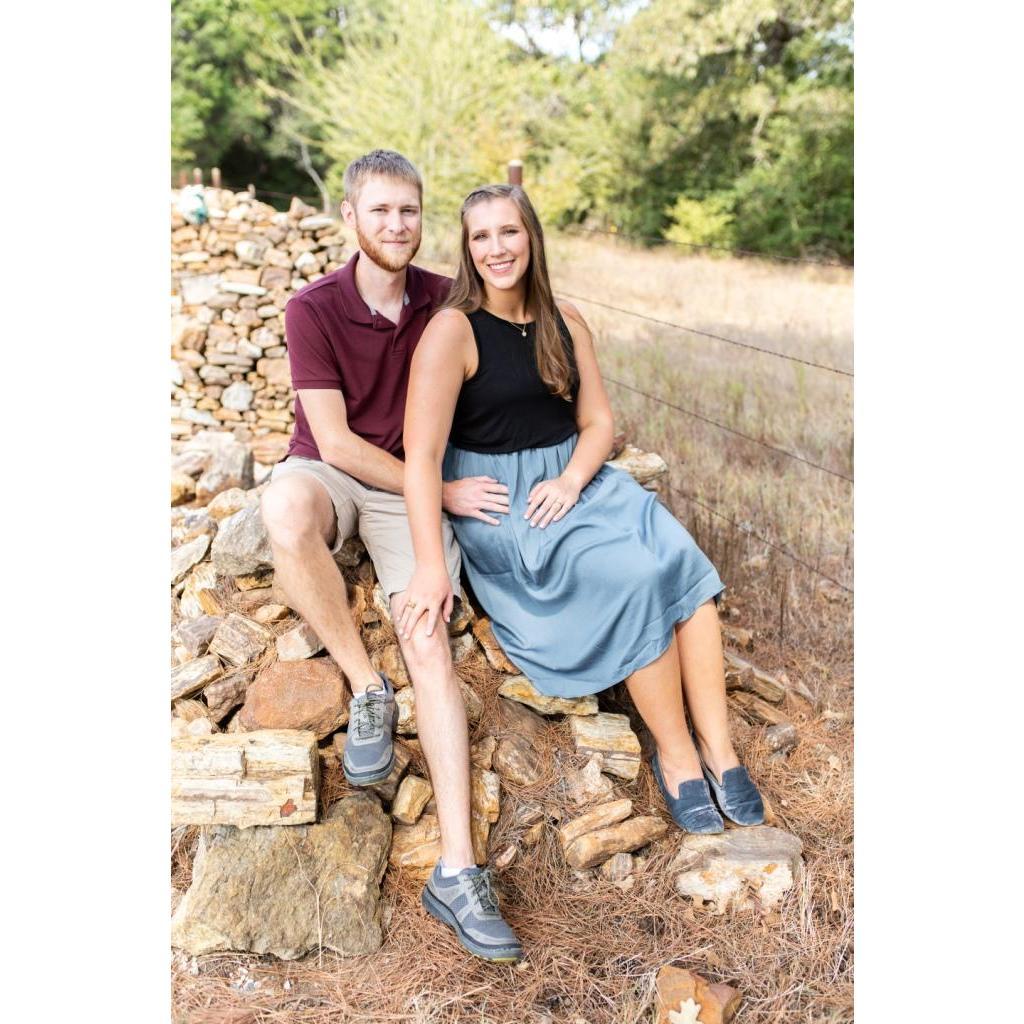 Engagement photos at Mel Mel's house-- October 2019