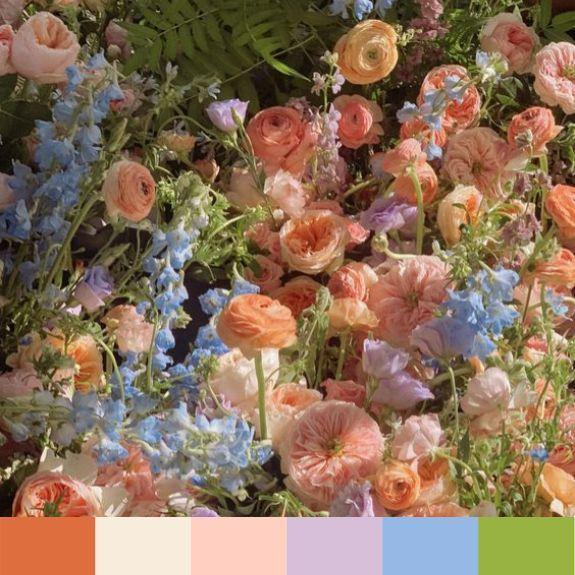 Wedding color palette !