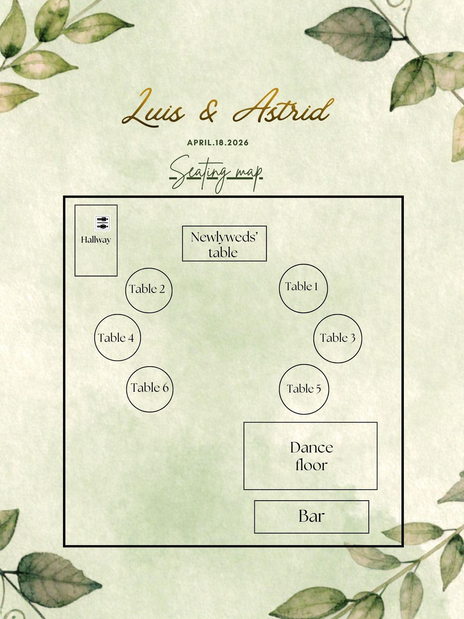 The Wedding Website of Astrid Valiente and Luis Gonzalez