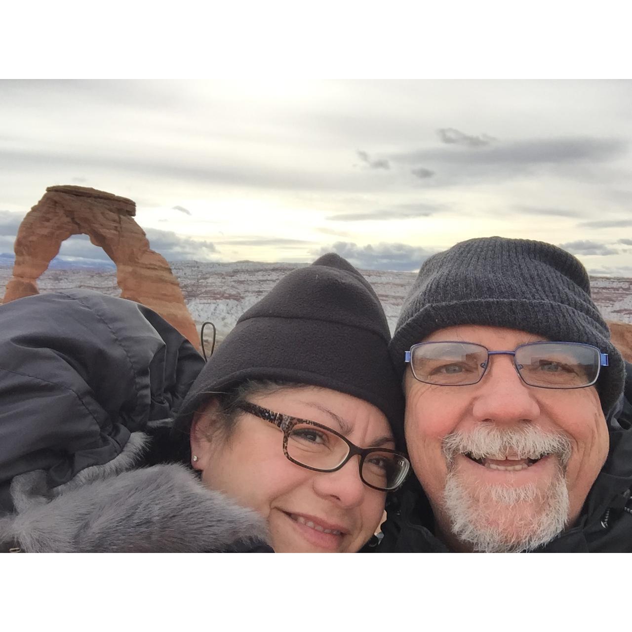 Arches National Park
New Years Day at delicate arch
January 1, 2017