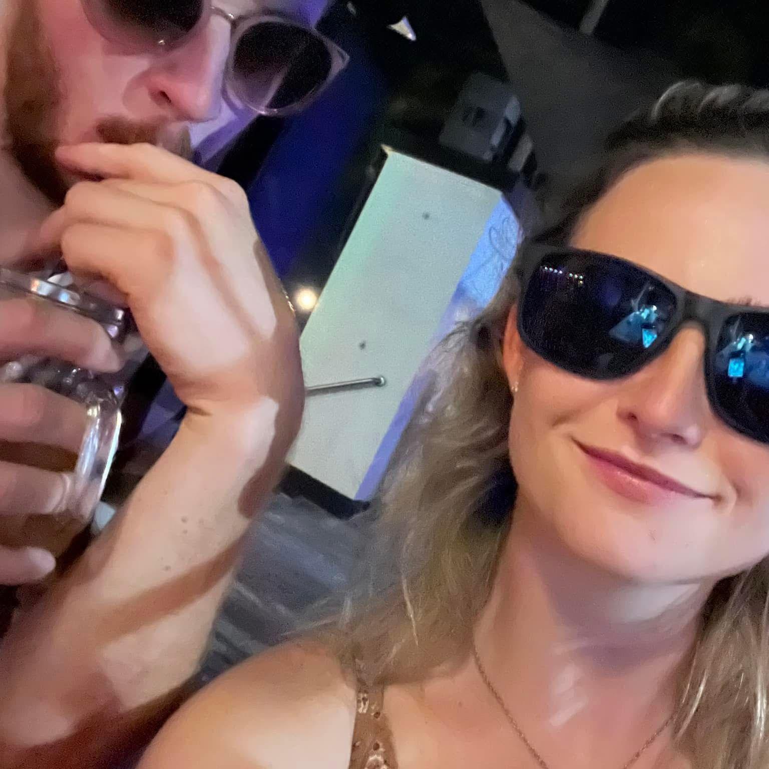 Our first photo together in Aruba