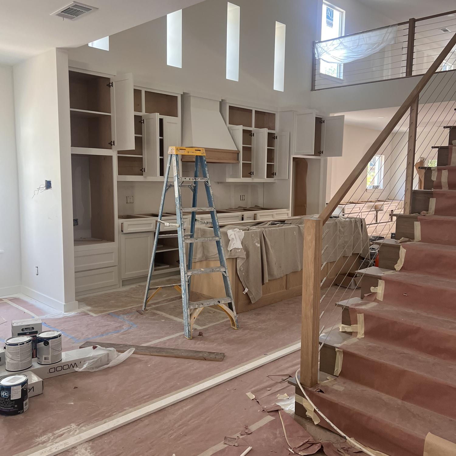 Kitchen…and all its stages ♥️