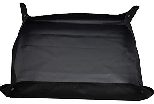 JDYFQIAN Plant Repotting Mat 29.5x29.5in Waterproof Transplanting Mat Indoor Succulent Potting Mat Foldable Gardening Mat Suitable for Garden Plants and Houseplants Black