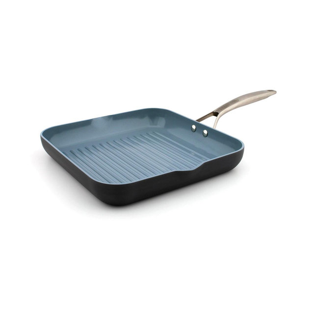 GreenPan Paris Pro 11" Ceramic Non-Stick Square Grill Pan