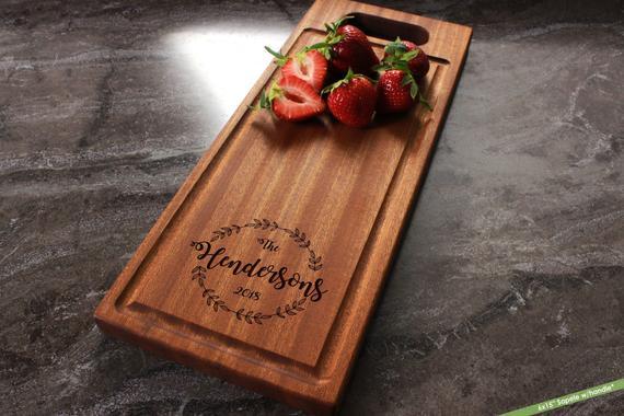 Personalized Cheese Board