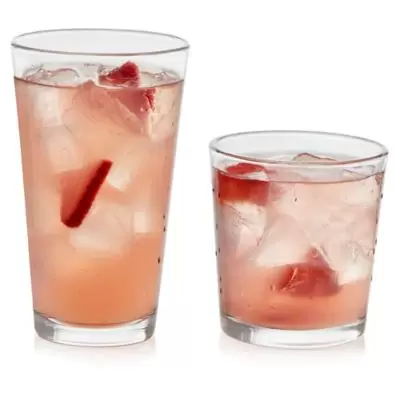Libbey® Glass Flare 16-Piece Drinkware Set in Clear