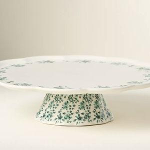 Etta Stoneware Cake Stand