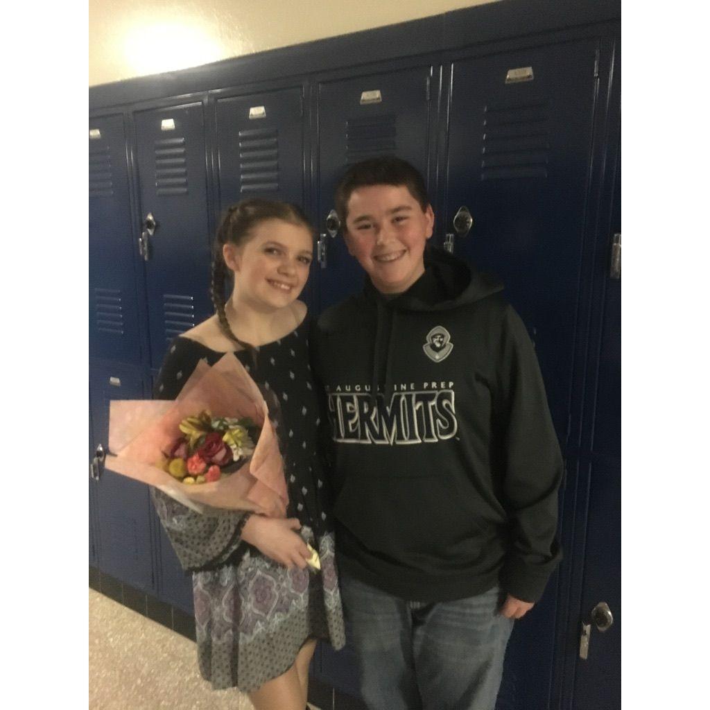 From the beginning, Nick was always at Emily's shows with flowers in hand