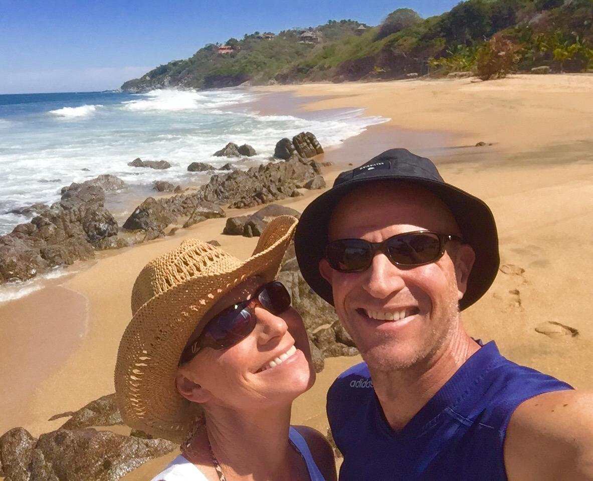 Our first tropical vacation together to celebrate Chris' Birthday.
Sayulita, Mexico, March, 2017