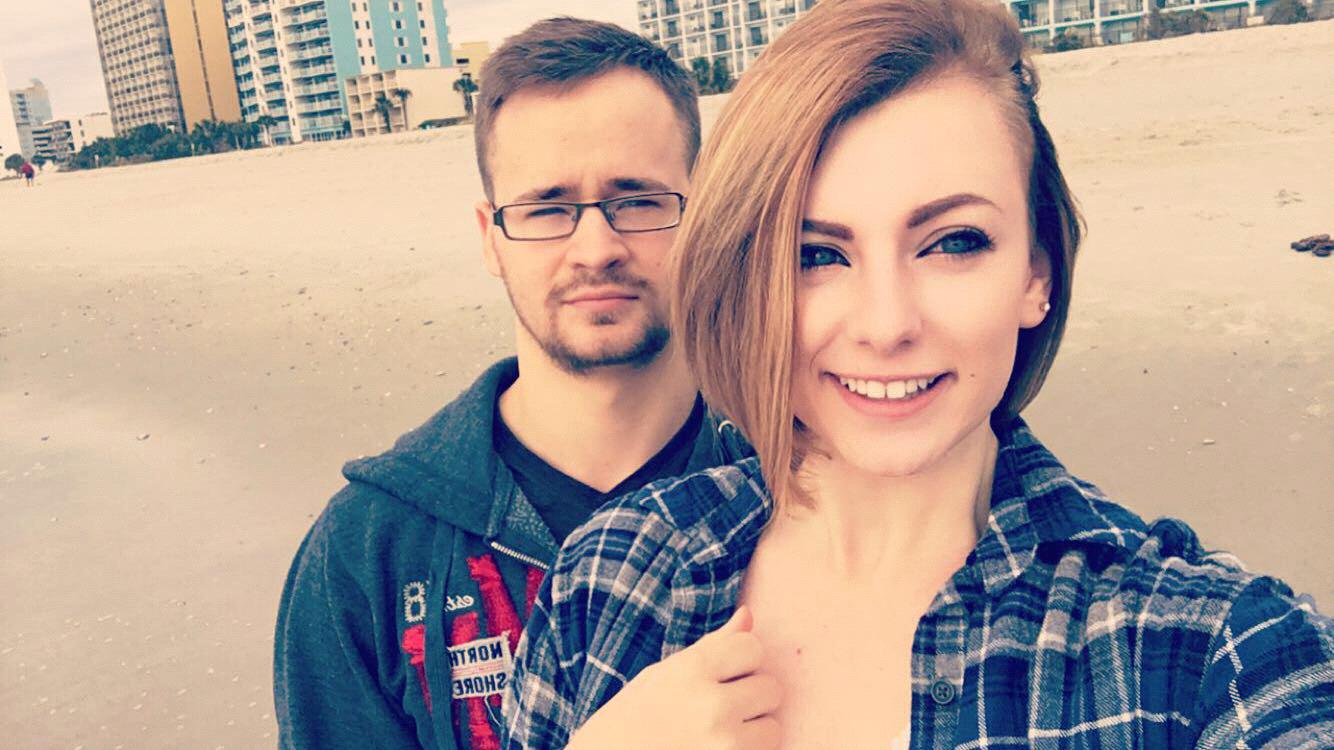 Robin’s first time seeing the ocean! Myrtle Beach- November 9th, 2016