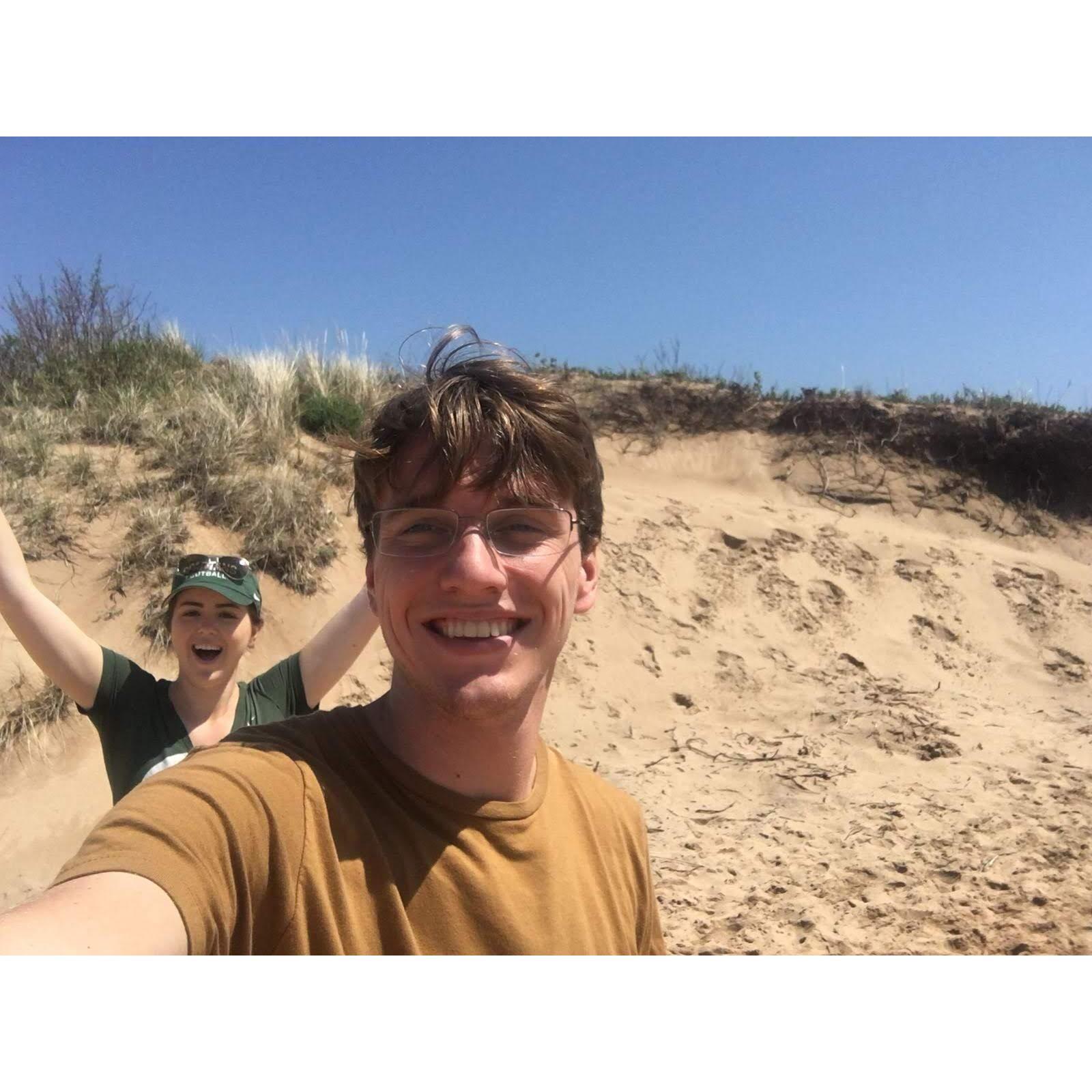Here's to many more dune hikes