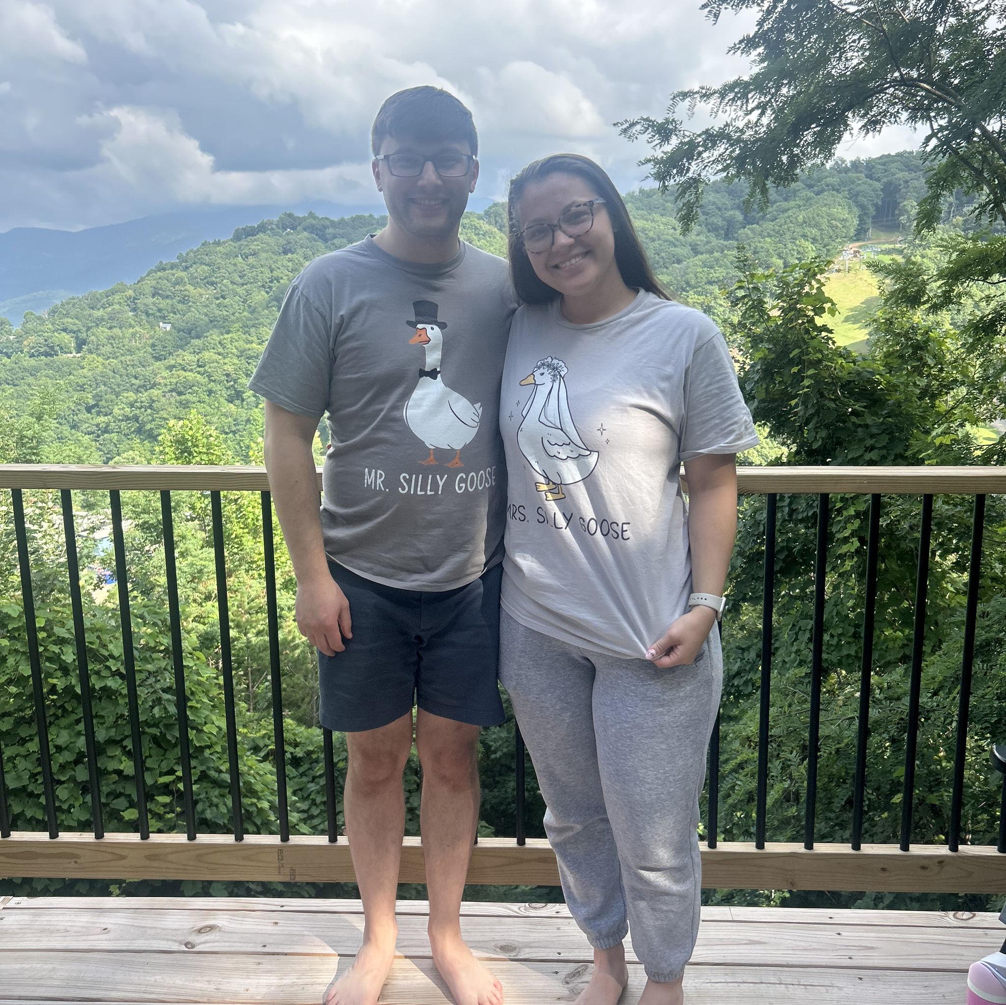 Our joint bachelor and bachelorette trip to the Smoky Mountains! 2025