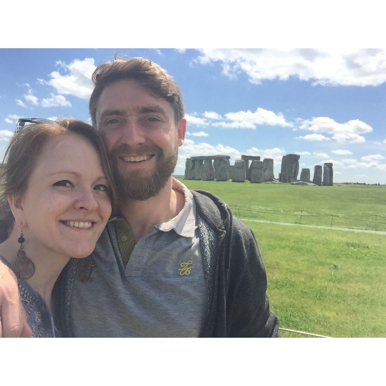 Seeing Stonehenge. Our second UK road trip!