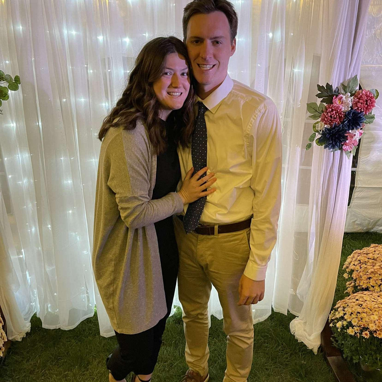 A cold and chilly wedding celebrating Madeline's friend's wedding!