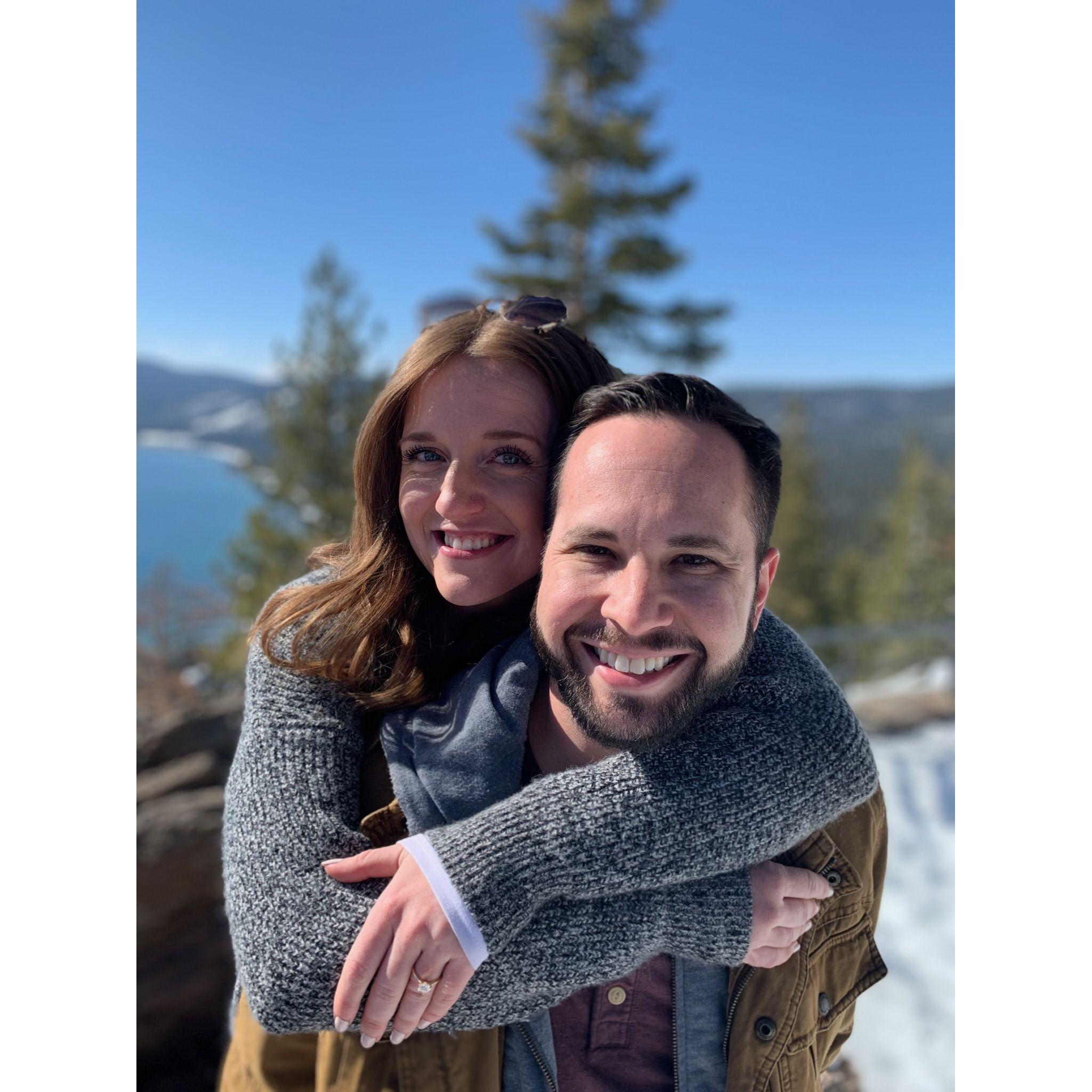 Our Engagement at Lake Tahoe!
