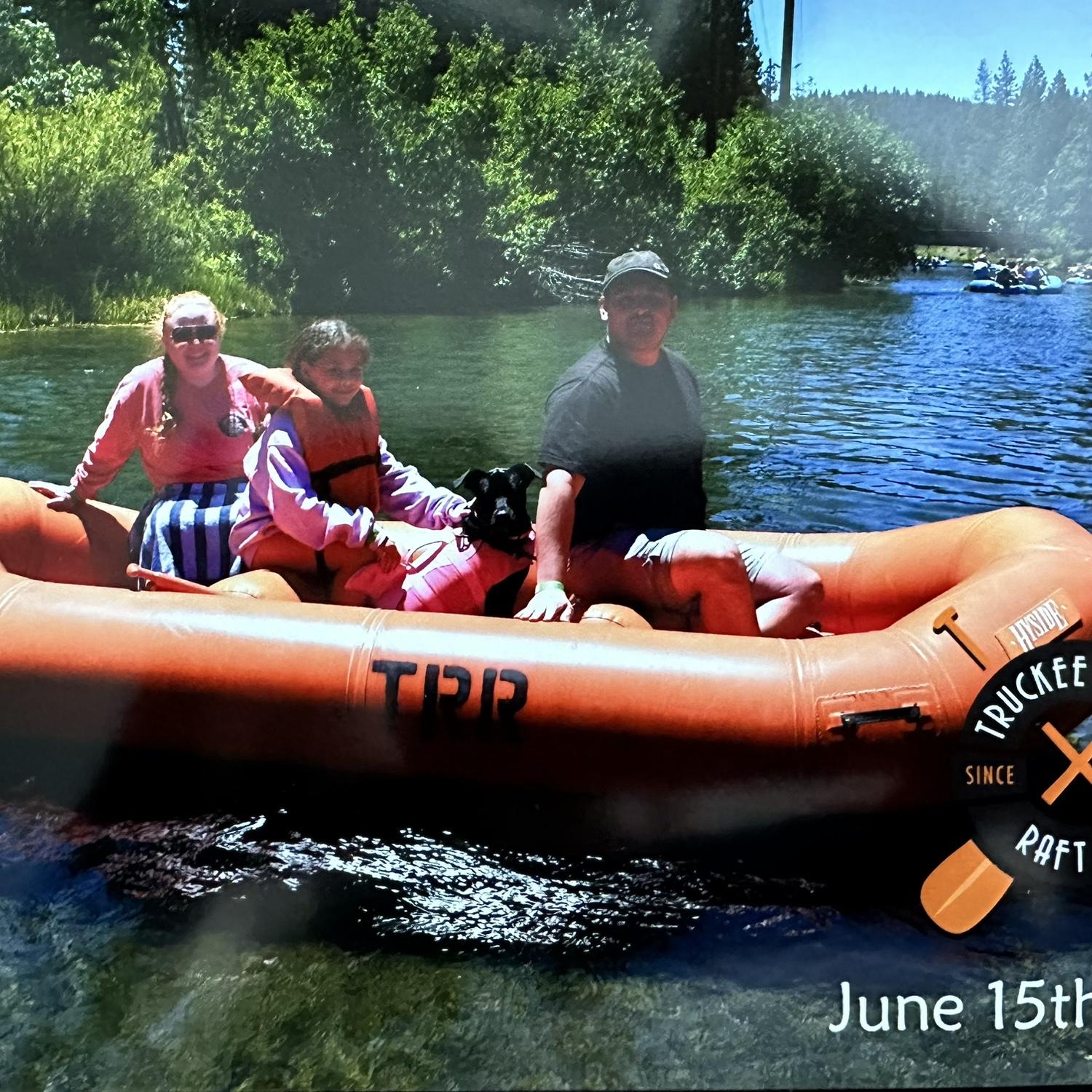 Tahoe 2024 - rafting on the Truckee River