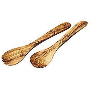 Tramanto Olive Wood Salad Servers