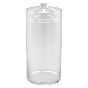 Diamond Star Glass Apothecary Jar with Lid Clear (14"x6.5")