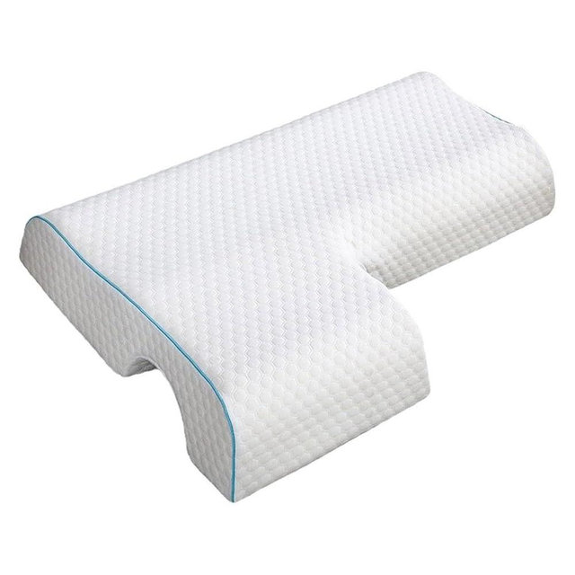 Couple Specific Pressure Memory Foam Pillow，Slow Design Hand Comfort Sleep Enhancing Ideal，Couple's Merging Pillow for Ultimate Comfort (Right arm Style)