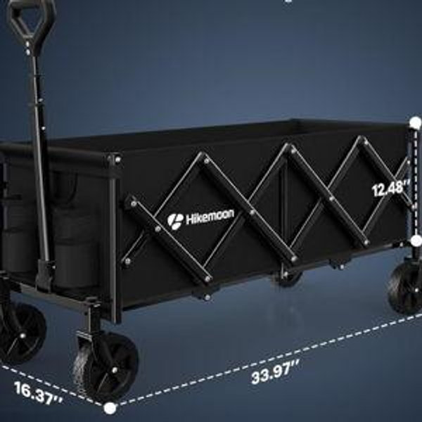 Collapsible Wagon, Black
