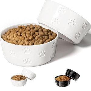 Ceramic Dog Bowl Set