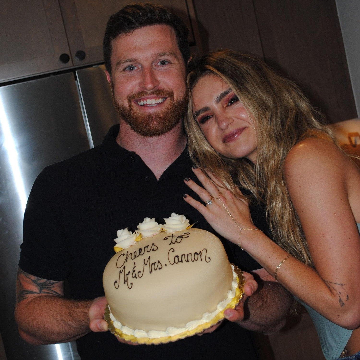 Came home from Las Vegas and celebrated our engagement with our amazing friends.