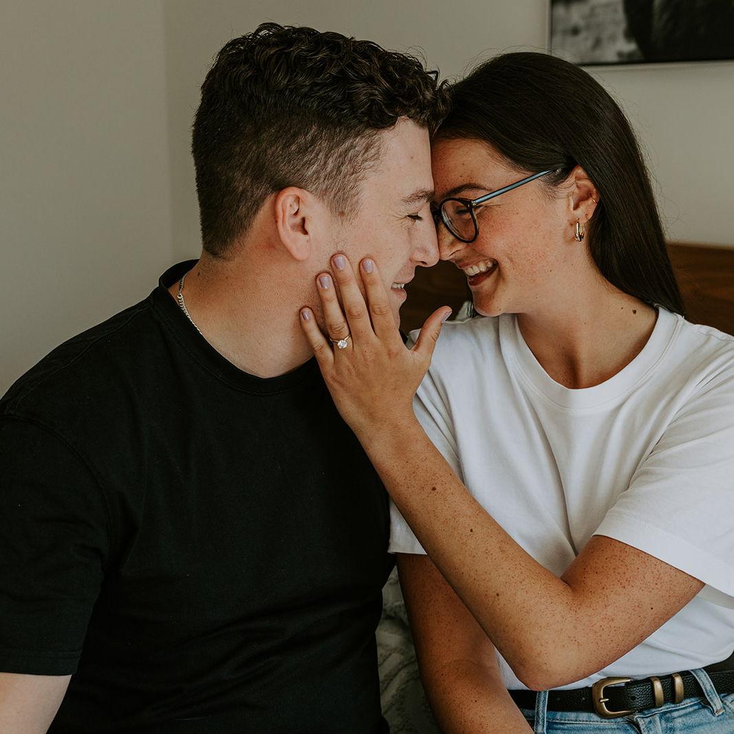 a series of engagement pictures!