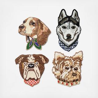 Woof Coaster, Set of 4