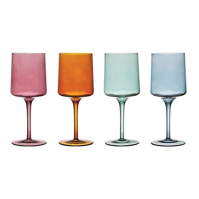 Classic Wine Glass, Set of 4 Colors