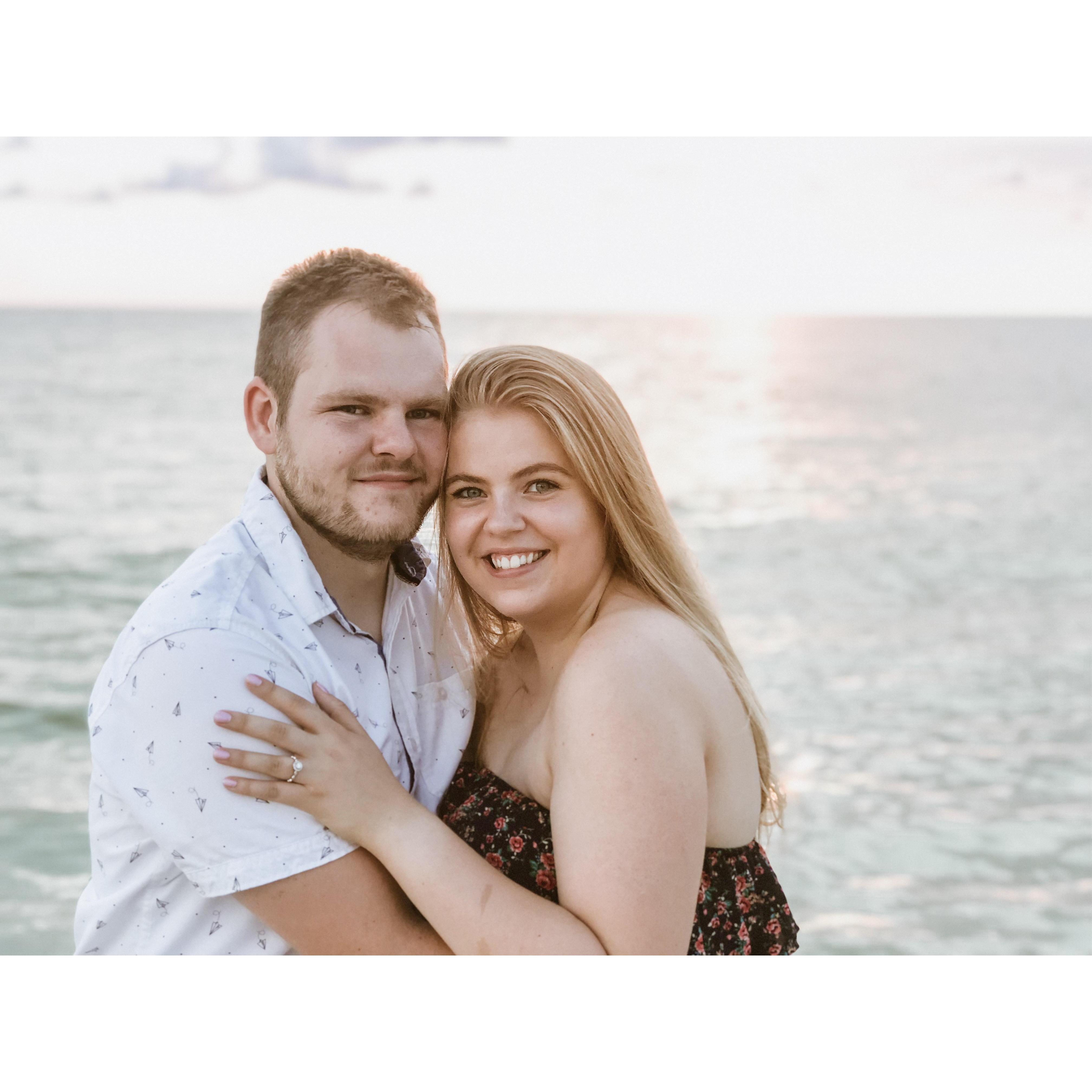 The one where Hope and Alex got engaged.... July 2018 in Naples, Florida