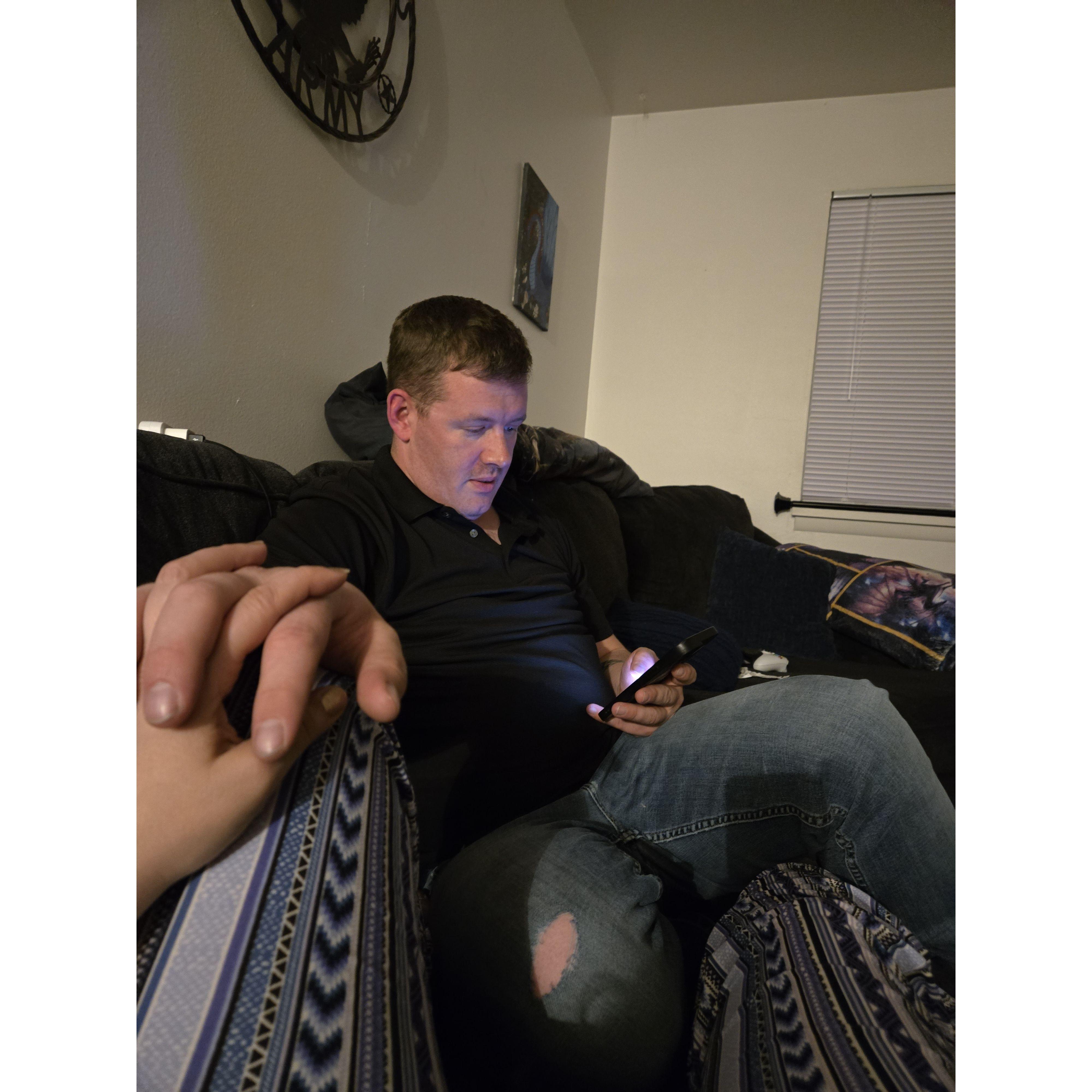 Just spending time with each other no matter what we are doing is the best time ever!