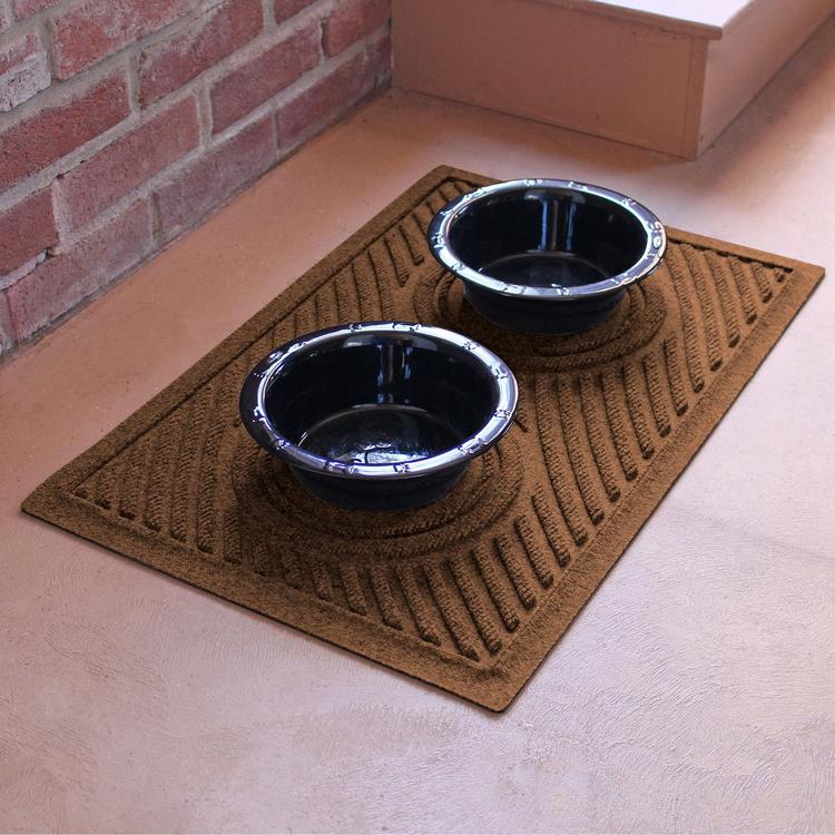 WaterHog Wave Dog Bowl Pet Feeder Mat