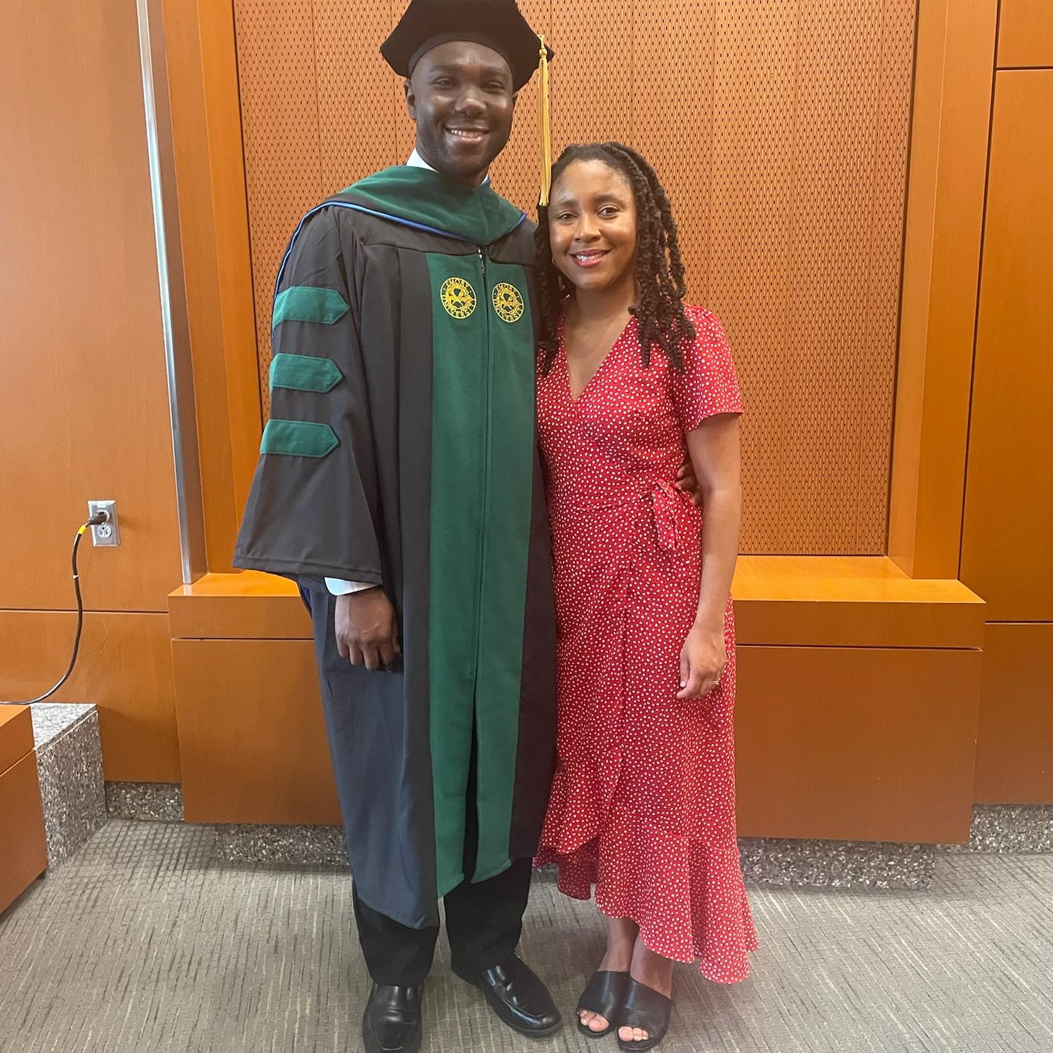 2023, Akin's medical school graduation