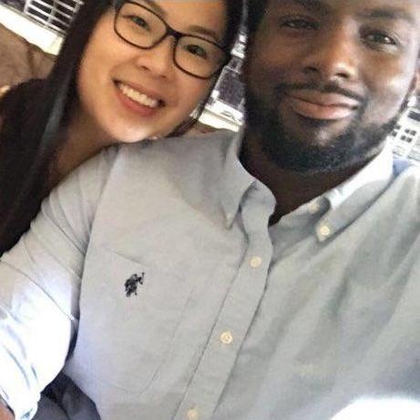 Alex and Lindsey's first picture together