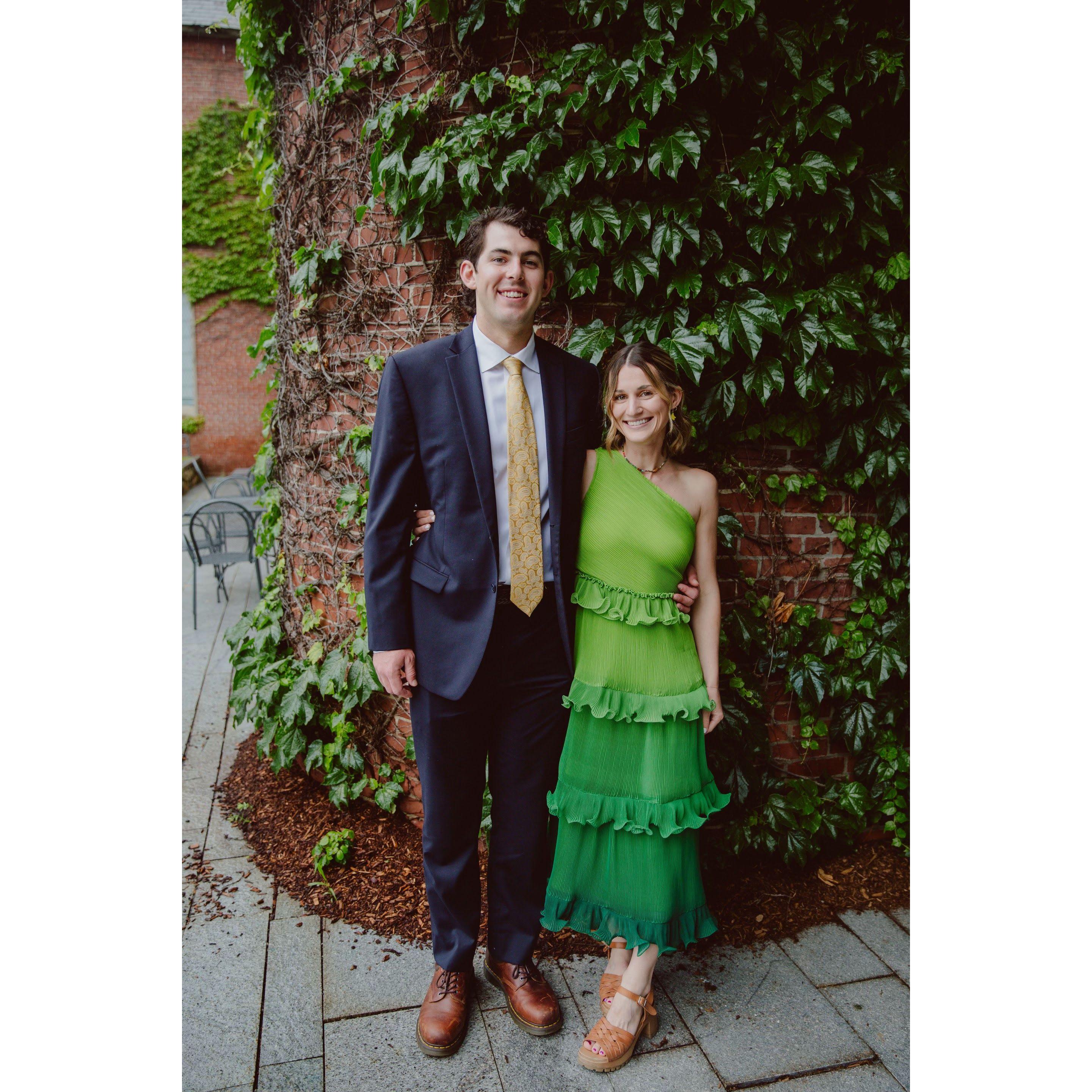 Frank's mullet appeared in many weddings before ours