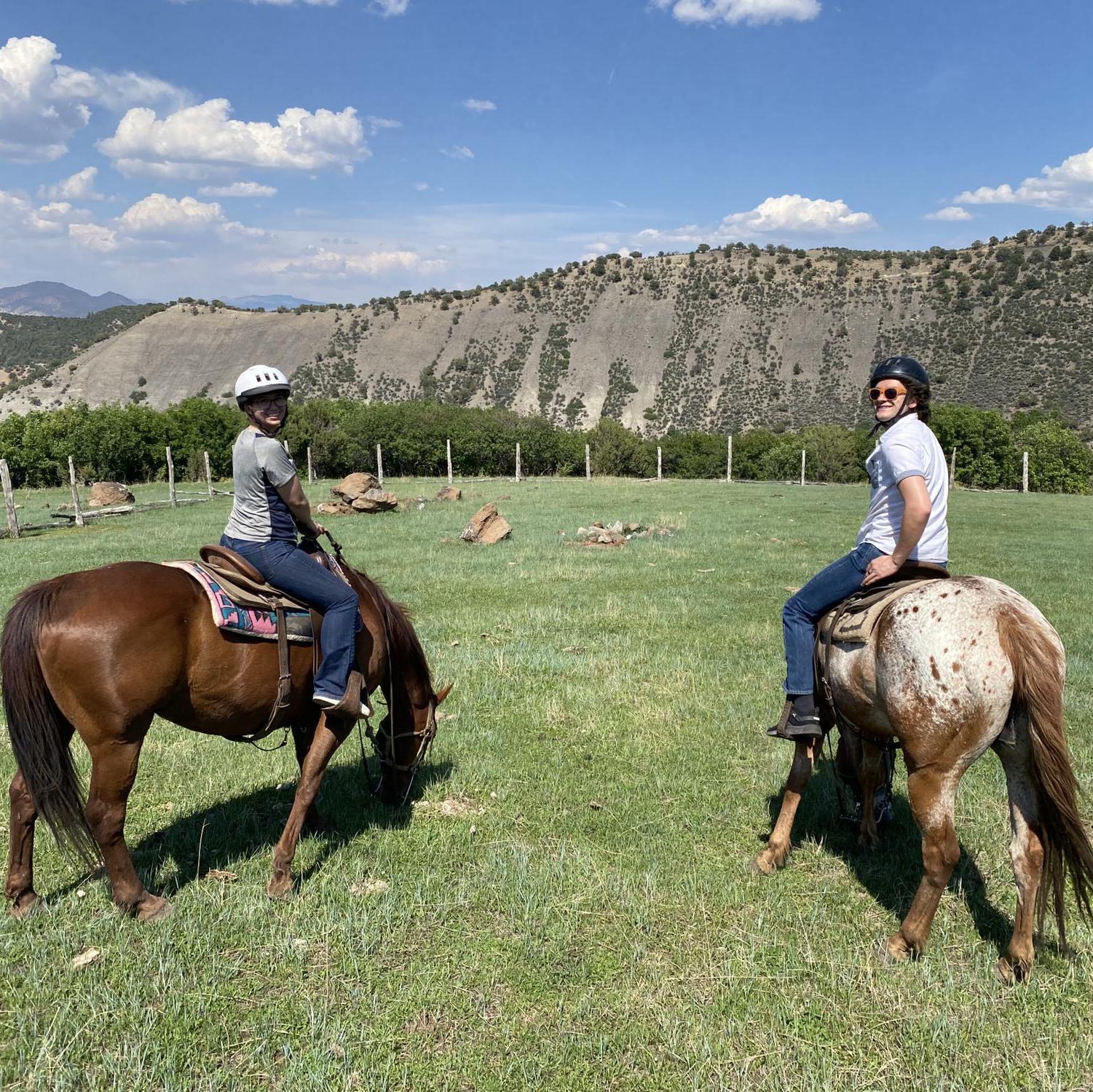 06.07.2021
Riding horses at Bair Ranch when Emily & Katie came to visit.