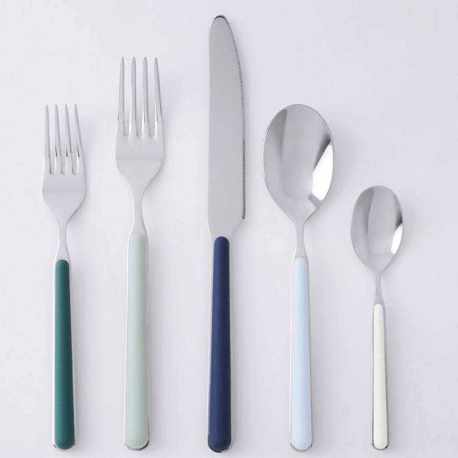 Mepra Italian Flatware, Fantasia Color Flatware Set