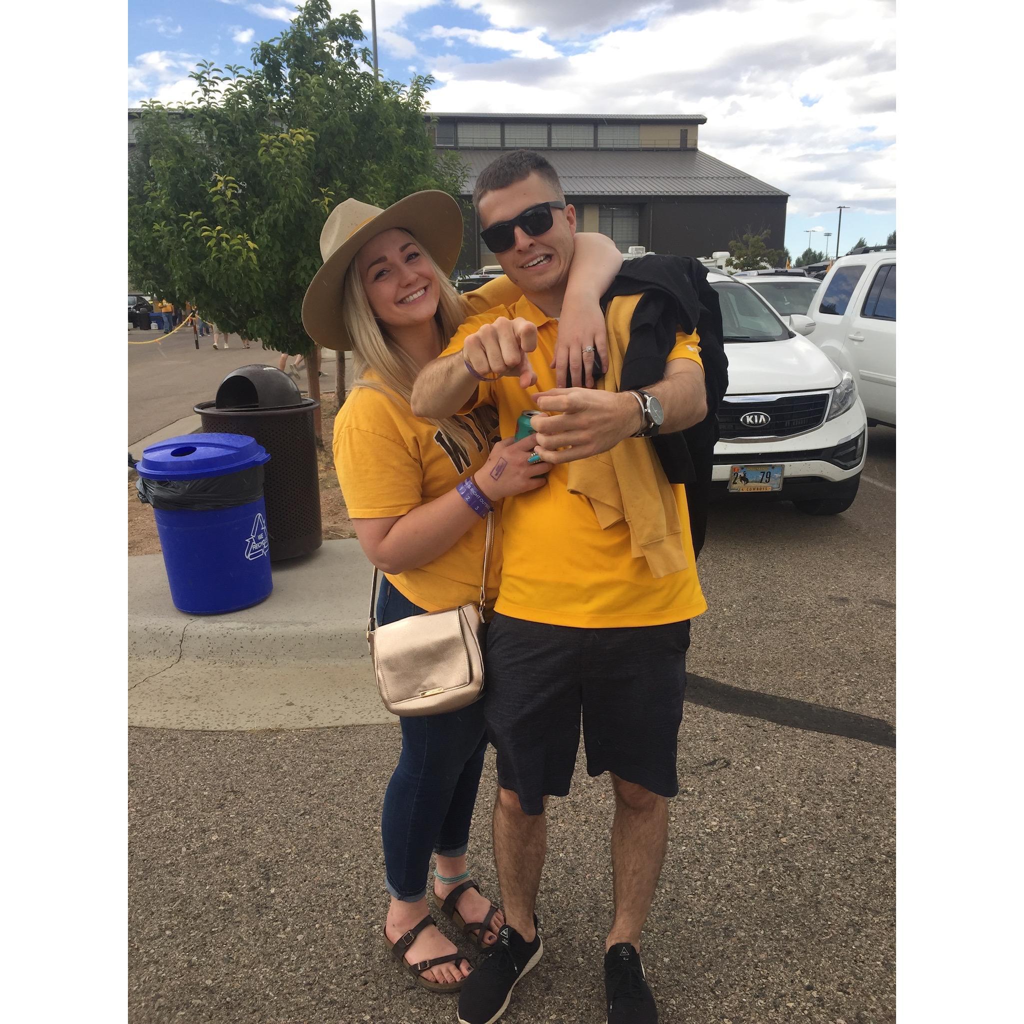 UW Football Game Fall 2019 Laramie, WY
