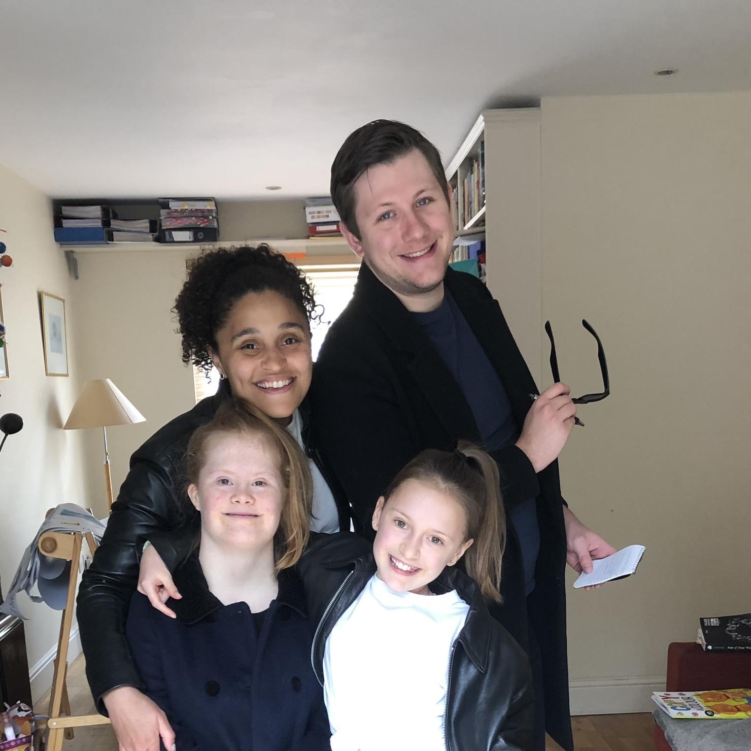 All dressed up for a homemade escape room during the pandemic!