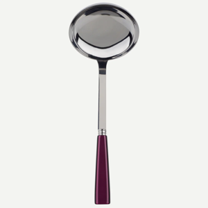 Soup Ladle, Aubergine, Shiny