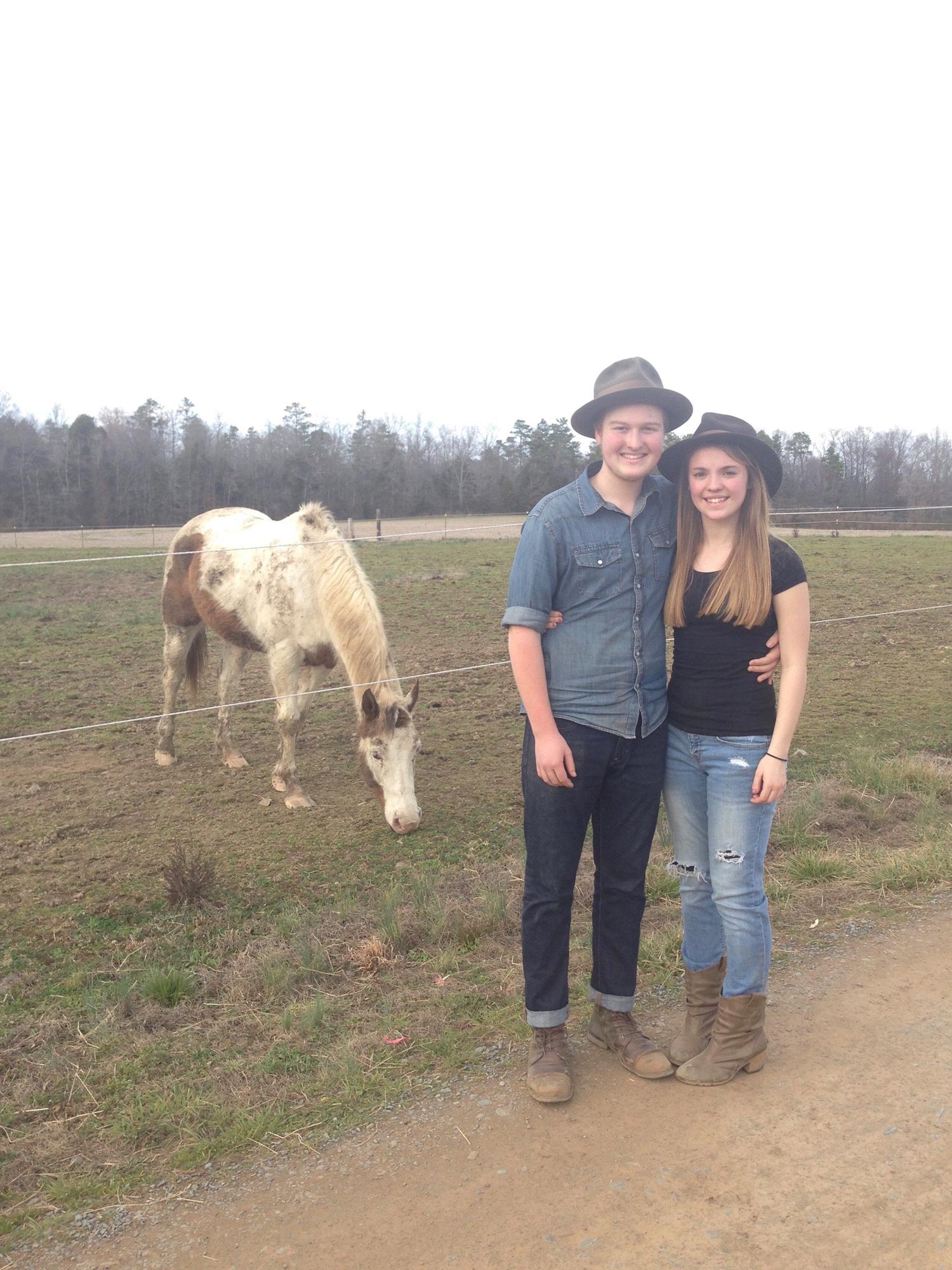 March 10, 2015 -
When Konner surprised Gabi by taking her horseback riding for the first time for her 16th birthday.