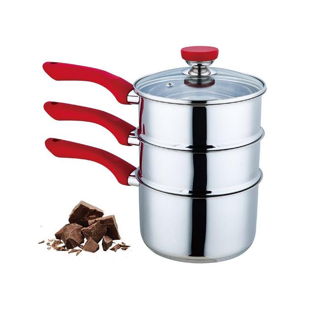 Culinary Edge 4 Piece Double Boiler Set - 3QT